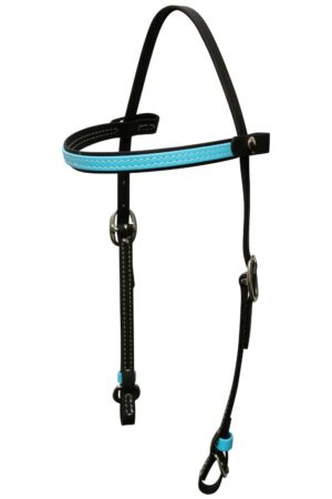Beta Snap On Browband Headstall with Buckle Cheeks