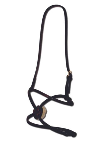 Leather Thoroughbred Figure Eight Noseband